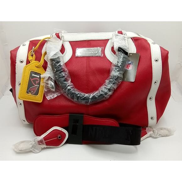 Arizona Cardinals NFL Suite Team Duffle Bag By Little Earth - Picture 1 of 12